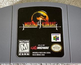 1996 Nintendo 64 Mortal Kombat 4