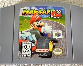 1996 Nintendo MarioKart64 Game