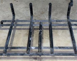 27" Tapered Iron Firewood Grate
