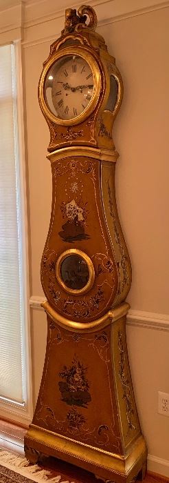 $1500  Grandfather clock (not working)  circa 18302-40s.  96" H, 26" W, 10" D.  - Clock  parts and mechanisms have been stored in a separate box  - Great home decor!