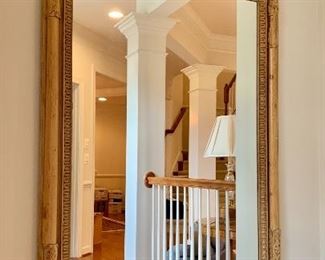 $450 Troyes mirror (wood) with Corinthian accents -  89" H, 40" W, 3" D.