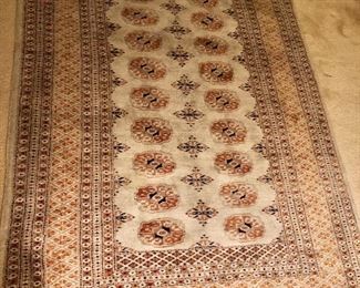 $250   Scatter rug  #3 - 74" L x 51" W. 
