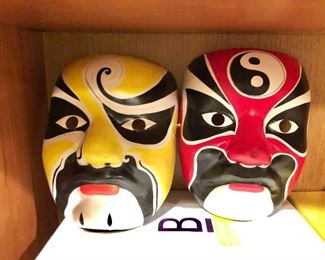 $50 Pair of colorful masks 