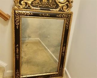 $450 Vintage Chinoiserie mirror 