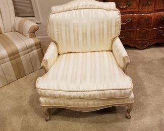$225 French Armchair 35.5" H by 35" W by 42" D 