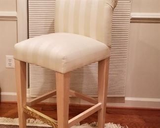 $65 Single bar stool  38" H by  28.5W by 30.5" D
