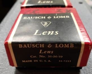 Bausch and Lomb lenses