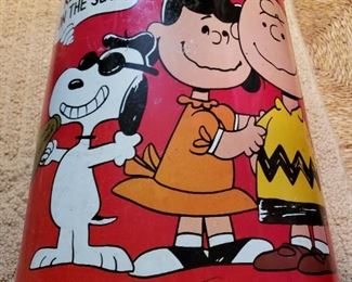 Good Grief, it's a Peanuts Trash Can