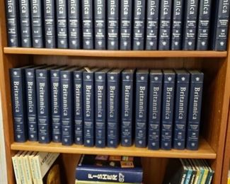 Several Series Reference Books including Encylopedias, Rare Science Annuals, and Dictionaries