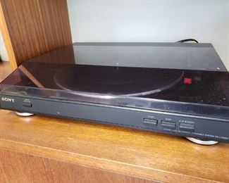 Sony turntable