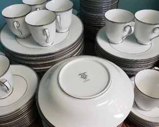 Set of Noritake Diana China Dishes