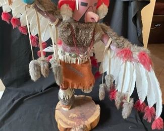 Red Tail Hawk Kachina Doll