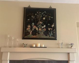 Soapstone Inlay Art Piece and More