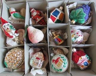 More antique and vintage Christmas ornaments