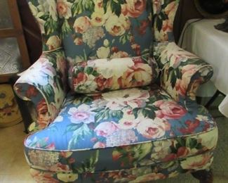 Gorgeous wing back chair