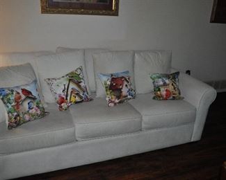 Three cushion  couch