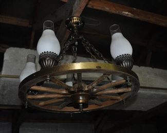 Wagon wheel light