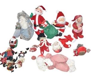 57. Group Lot Of Christmas Decorations