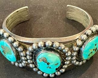 Sterling & Turquoise Bracelet