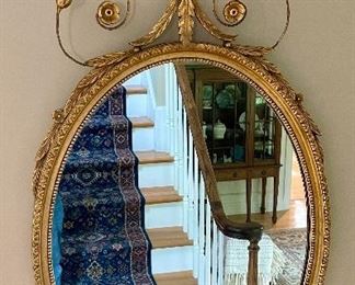 Vintage Gold Gilt Mirror 