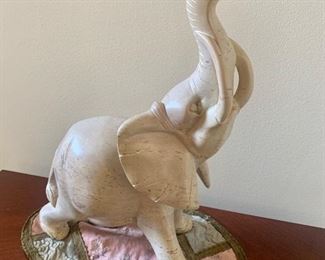 Alabaster elephant