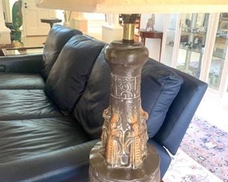 Unusual vintage lamp