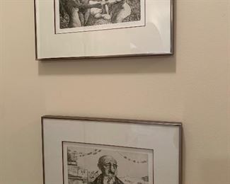 framed prints by Charles Bragg