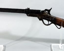 Mass. Arms Co. Maynard Second Model .50 Cal Lever Action Carbine Rifle SN# 1464, 1864-1865 Union Cavalry