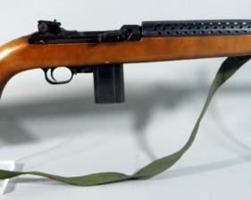 Universal M1 .30 M1 Cal Rifle SN# 417753, With 4 Total Mags, Canvas Sling, In Soft Case