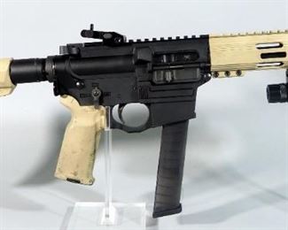 Spike's Tactical Mod ST96 9mm Rifle SN# ARG013551, With Armed Forces Laser Sight Module