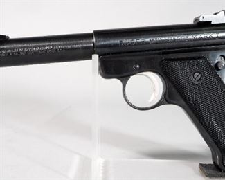 Ruger Mark I Model T-512 .22 LR Pistol SN# 17-30945, With 5-1/2" Heavy Target Bbl And Paperwork, In Box