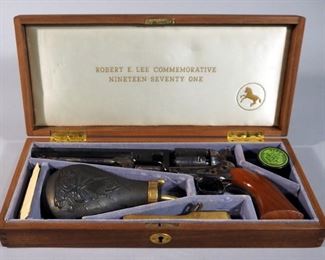 Colt Robert E. Lee Commemorative Nineteen Seventy One Black Powder Revolver, .36 Cal, SN# 1754, See Description For Accessories, In Display Box