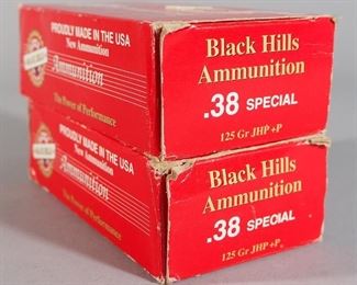Black Hills .38 Special Ammo, Approx 94 Rds