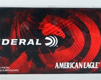 Federal American Eagle .380 Auto Ammo, Approx 50 Rds