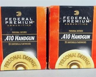 Federal .410 Handgun Ammo, Approx 40 Rds