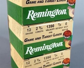Remington Game And Target Load 12 ga Ammo, Approx 60 Shotshells