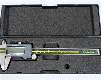 Cabela's Electronic Digital Caliper 0-6", In Case, With Instructions
