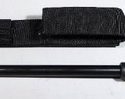 Expanding Steel Baton BTGB-26BK, 26", Rubber Grip With Window Breaker, In Nylon Sheath