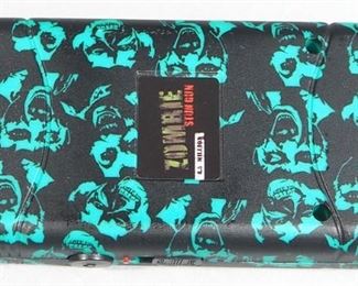 1101 Type Light Rechargeable Flashlight Plus Stun Gun, With Cord, In Nylon Sheath, And Zombie Stun Gun In Nylon Sheath