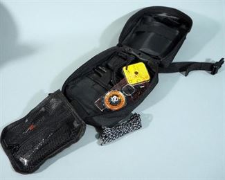 USCCA Survival Kit, Springfield Armory Soft Handgun Case, And Voyager 15" 18-Pocket Tool Bag