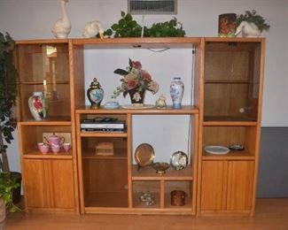 Entertainment center is sold - most contents still available for Friday purchase