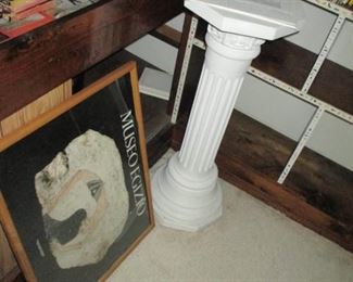 Pedestals and more books