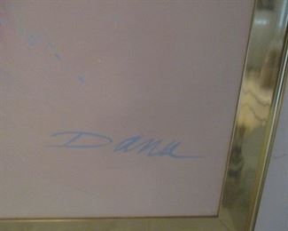 Signed Dana Mid-Century Art