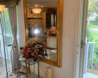 Gold Framed Mirror