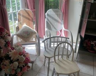 Cane Rocking Chair and More