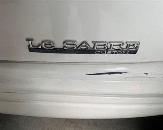 2001 Buick LaSabre 113,000 miles