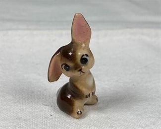 Vintage Miniature Rabbit Figurine