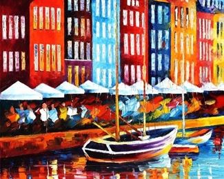 Afremov "Copenhagen Denmark"