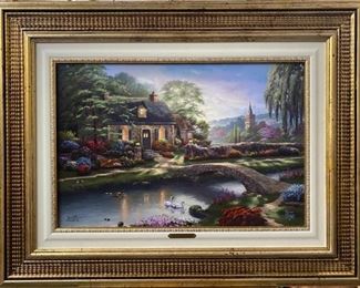 Thomas Kinkade "Stoney Creek Cottage"