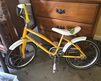 vintage cabbage patch banana seat bicycle